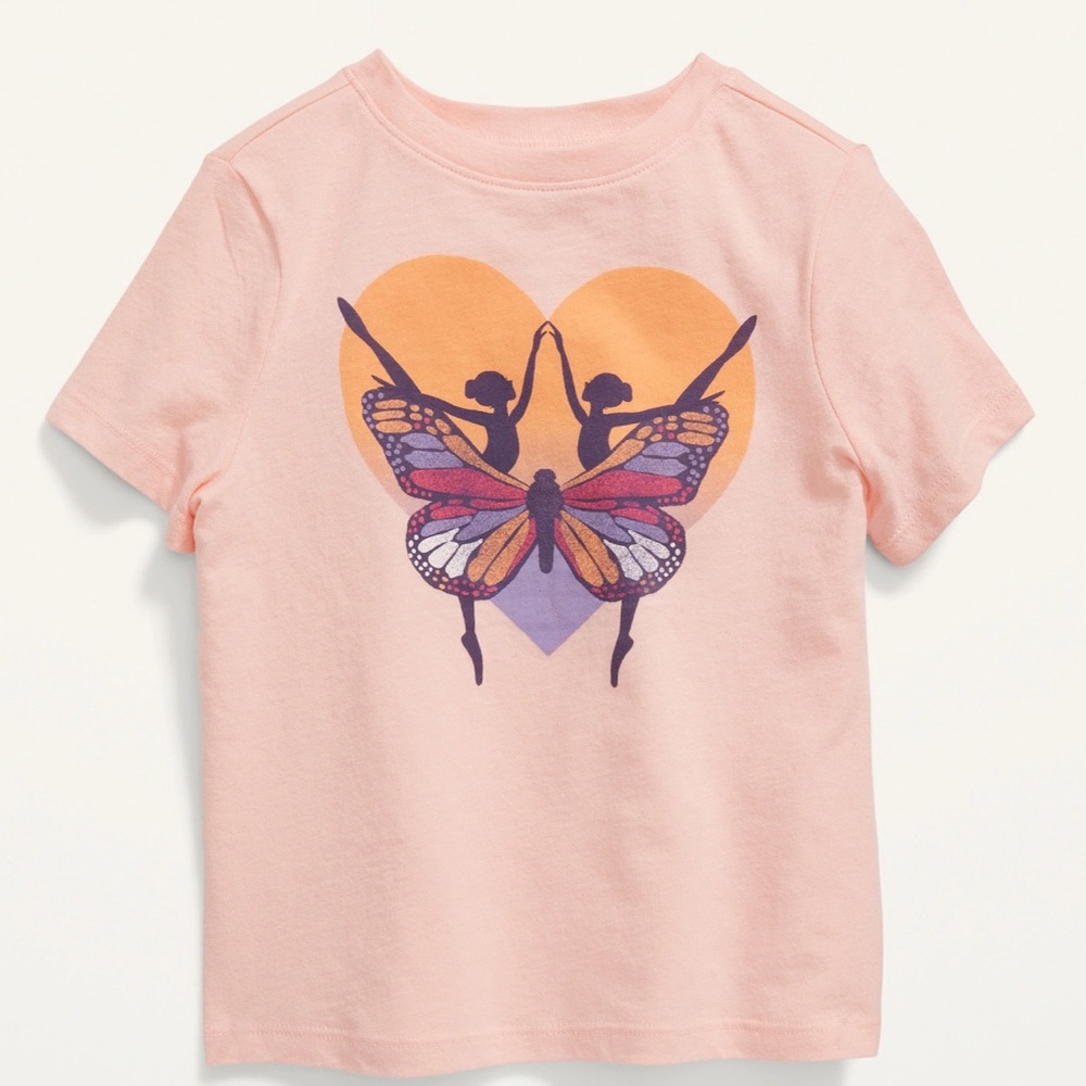Old Navy Ballerina Butterfly T